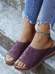 Sandales Orthopédiques Compensées pour Femme