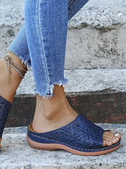 Sandales Orthopédiques Compensées pour Femme