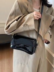 Sac à Épaule Shiny et Minimaliste pour Femme