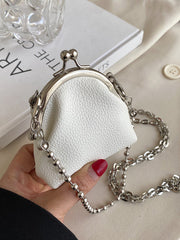 Sac Mini Clip Métallique Élégant pour Femme
