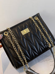 Sac à bandoulière carré en losange pour femme