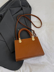 Sac Carré Petit et Élégant en Couleur Unie – Chic et Pratique