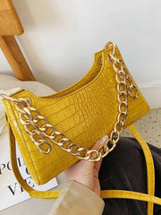 Sac Bandoulière à Chaîne Épaisse pour Femme