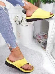 Sandales Comfy en Cuir PU pour Femmes– Confort et Élégance