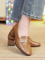 Escarpins Rétro Chic à Ouverture Shallow pour Femme