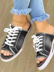 Sandales Denim Femme,  Tendance et Confort