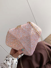Sac à Bandoulière Inspiré du Western à Sequins pour Femme