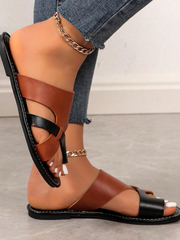 Sandales Printemps Élégantes & Anti-Dérapantes