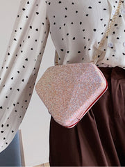 Sac à Bandoulière Inspiré du Western à Sequins pour Femme