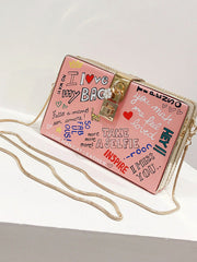 Sac Bandoulière Graffiti Tendance pour Femme