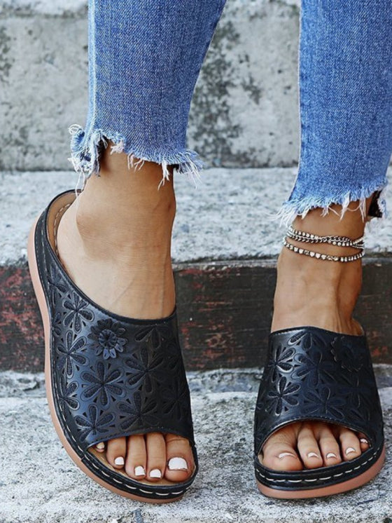 Sandales Orthopédiques Compensées pour Femme