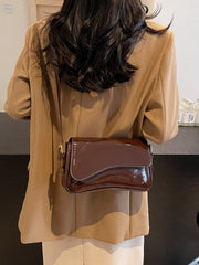 Sac à Épaule Shiny et Minimaliste pour Femme