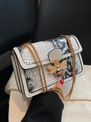 Sac Bandoulière Chic avec Chaîne pour Femme