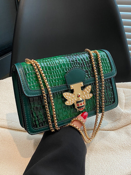 Sac Bandoulière Chic avec Chaîne pour Femme