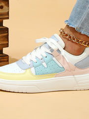 Baskets Plateformes Semelle Souple Confort Sportif