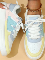 Baskets Plateformes Semelle Souple Confort Sportif