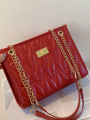 Sac à bandoulière carré en losange pour femme