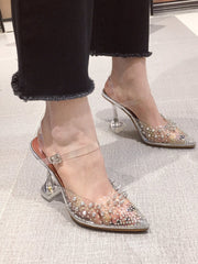 Talons Pointus Ajourés Chic – Élégance et Style