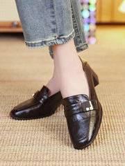 Escarpins Rétro Chic à Ouverture Shallow pour Femme