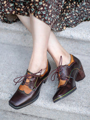 Talons Hauts Ethniques Retro pour le Printemps et l'Été