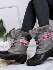 Bottes Hautes Femme Antidérapantes Velours