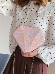 Sac à Bandoulière Inspiré du Western à Sequins pour Femme