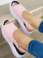 Sandales D'Été Velcro – Confort et Élégance au Quotidien